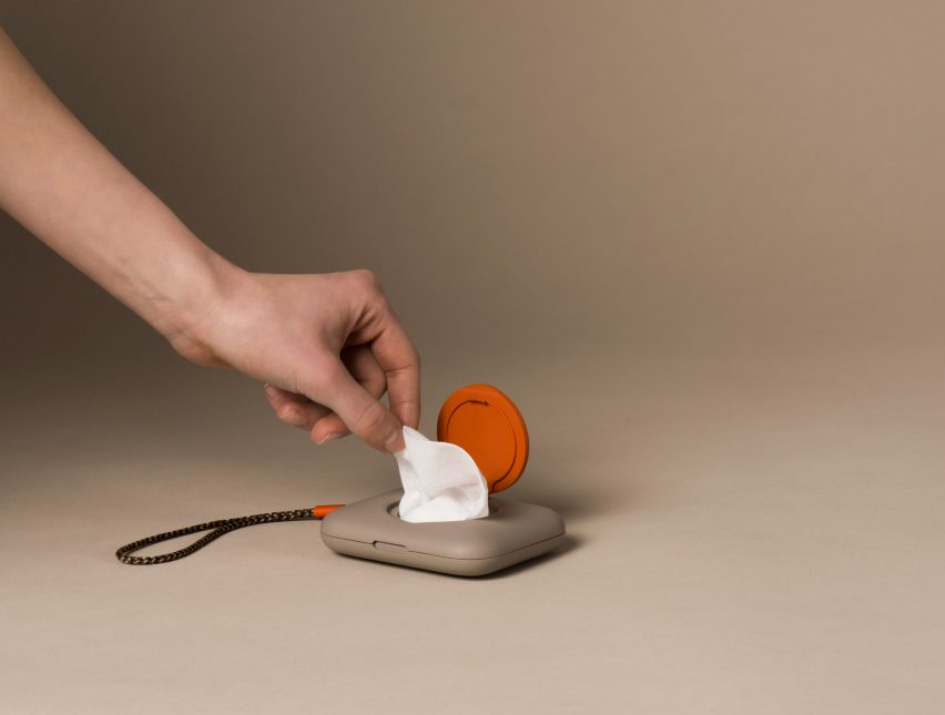 Portable hand wipes