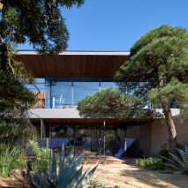 Concrete wall surrounds Noble House