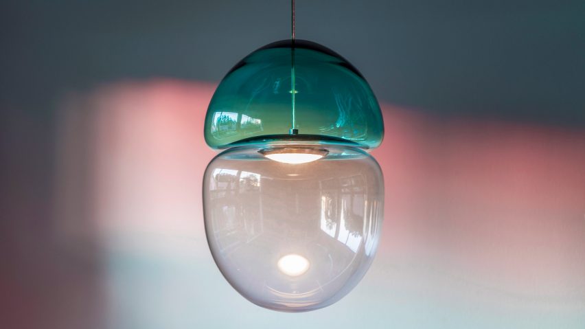 Dew & Drop pendant light by Ocrum Studios