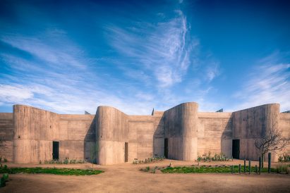 The hotel is designed by architects Ruben Valdez and Yashar Yektajo