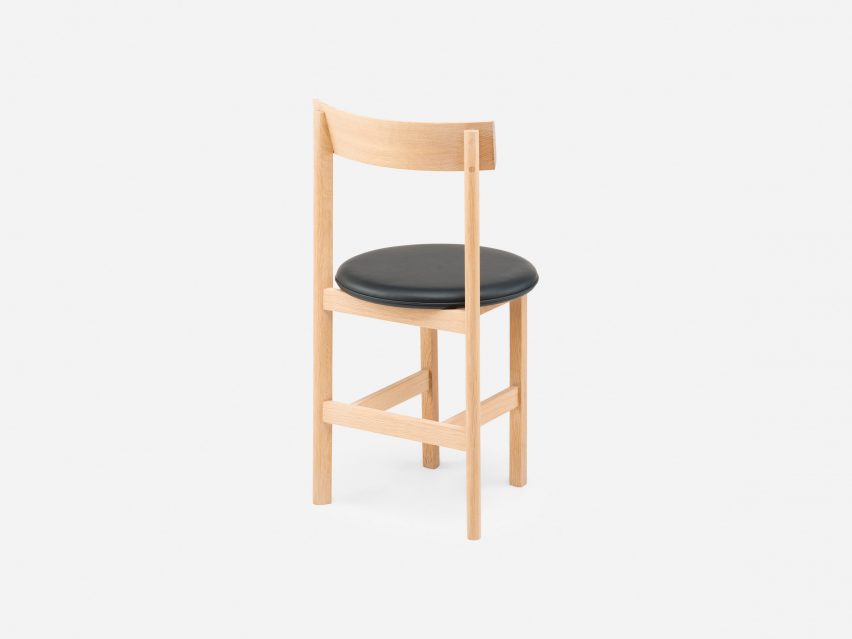 It is finished in a pale wood by Neri&Hu