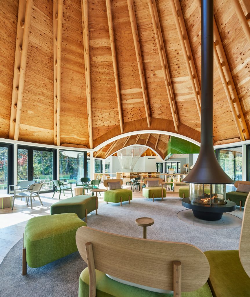 PokoPoko Clubhouse at Risonare Hotel in Japan by Klein Dytham architecture