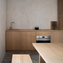 Ten calm interiors with natural clay wall finishes that don’t need painting
