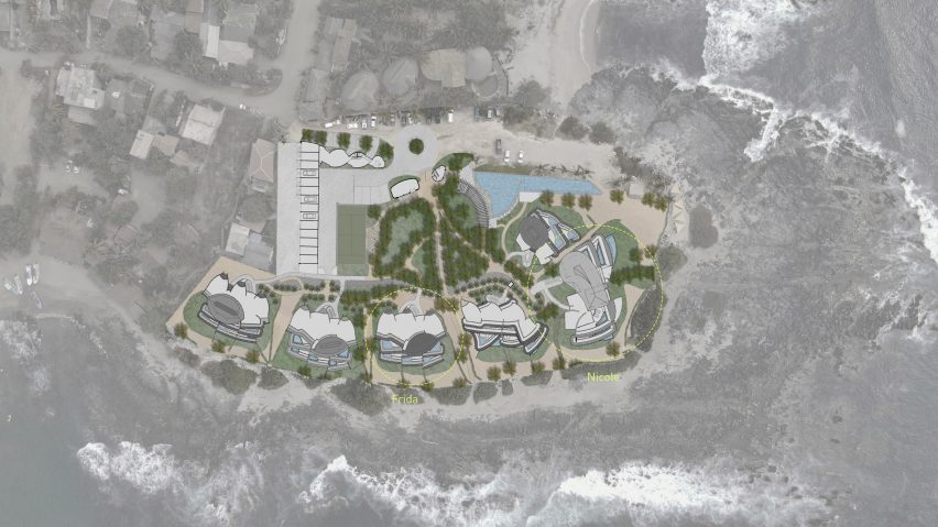 Masterplan of Punta Majahua