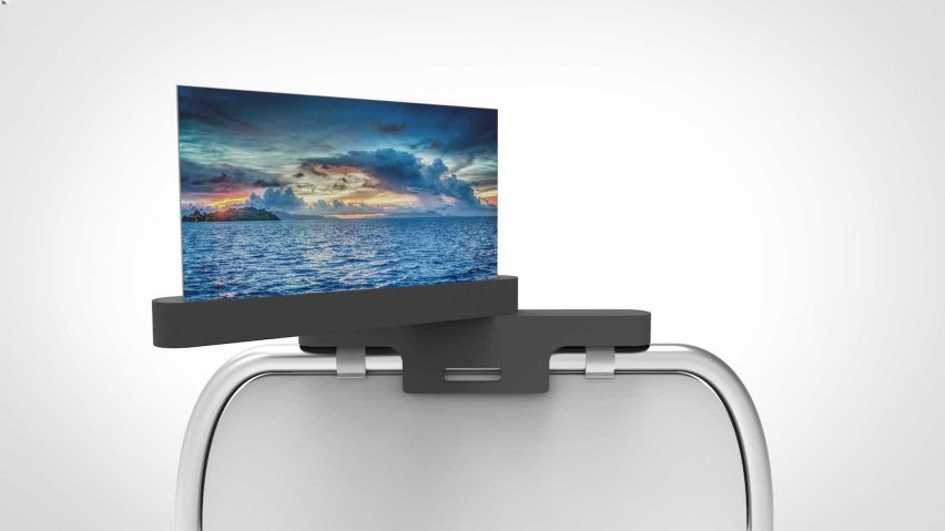 Railo by Liron Gino hospital display on the Dezeen and LG Display OLED Go competition shortlist