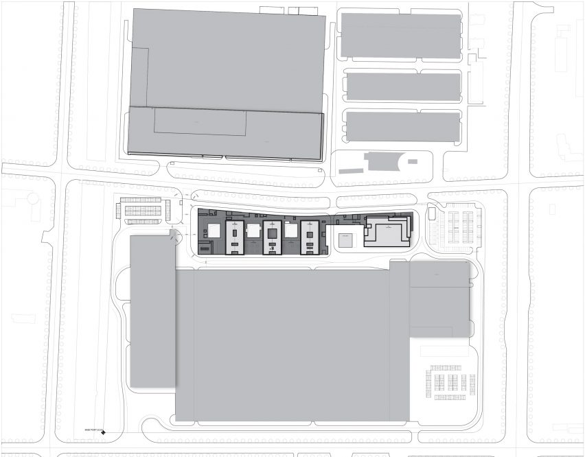 The site plan for Schindler City by Neri&Hu