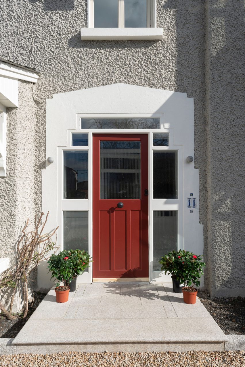 Entrance to the home