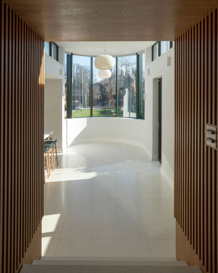 Interior view from lobby area
