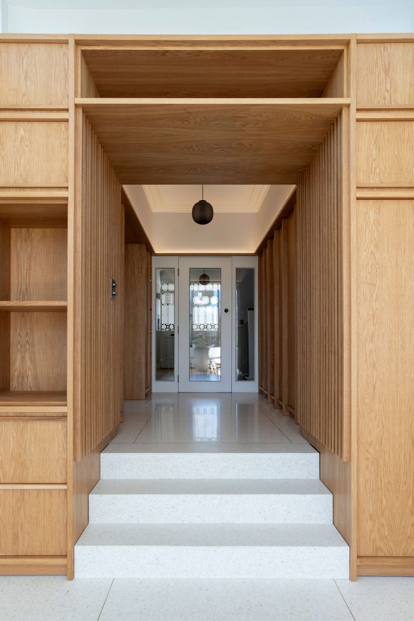 Terrazzo steps