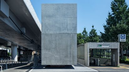 Concrete toilet