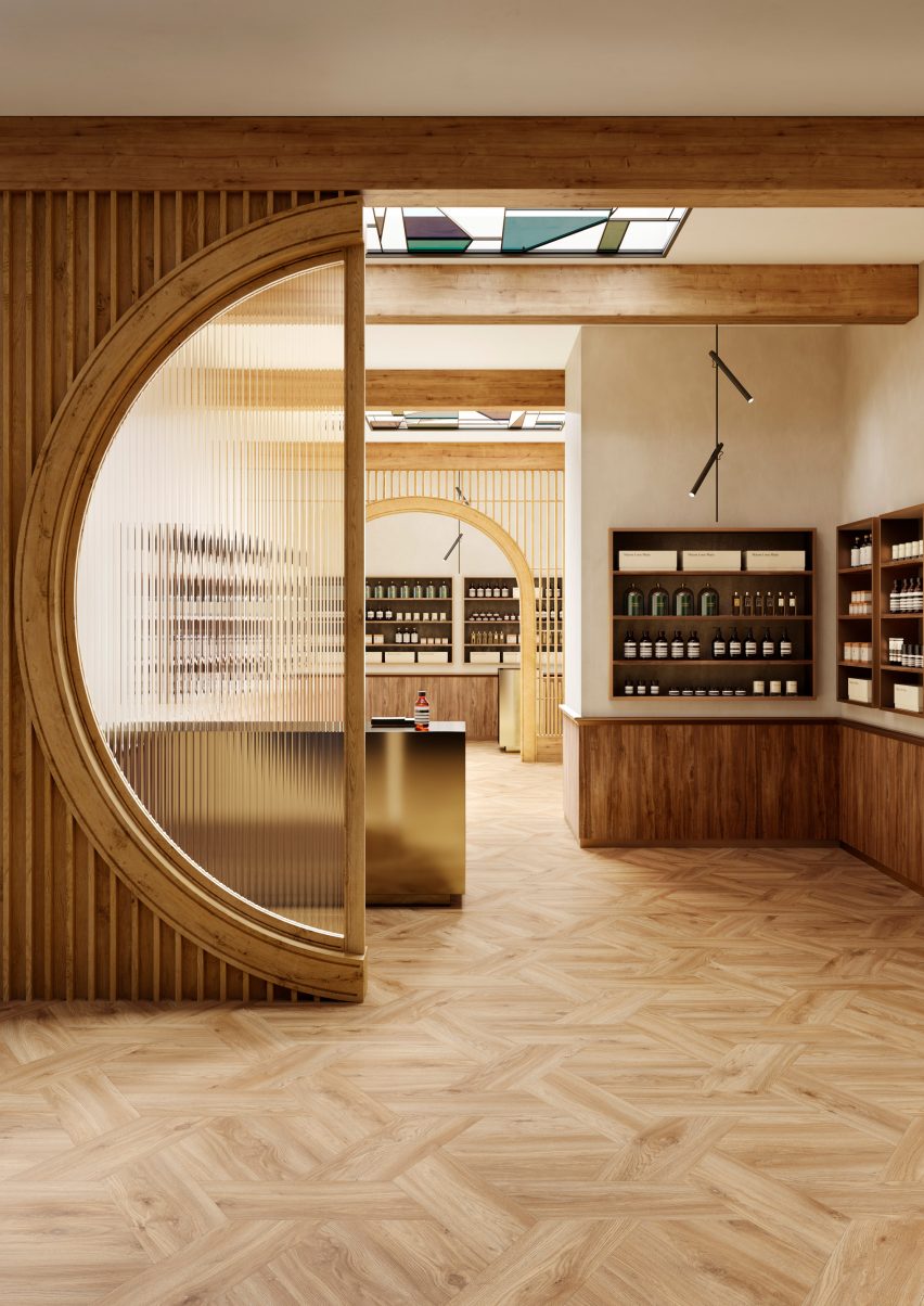 Wicker in Studio Mood flooring tiles by IVC Commercial