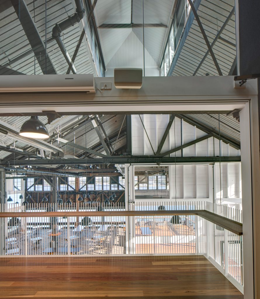 Sydney Theatre Company's Wharf building on Sydney Harbour by Hassell