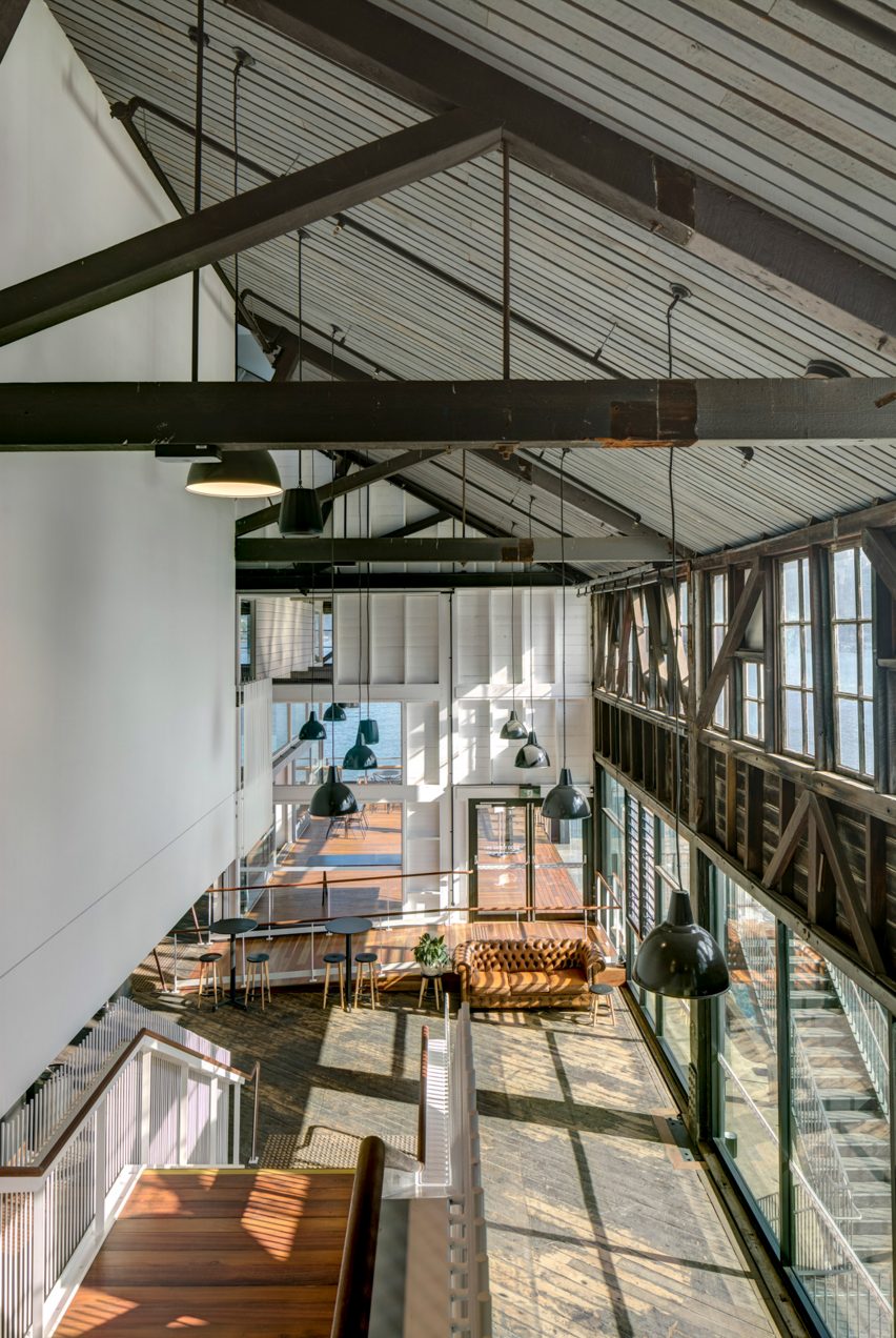 Sydney Theatre Company's Wharf building on Sydney Harbour by Hassell