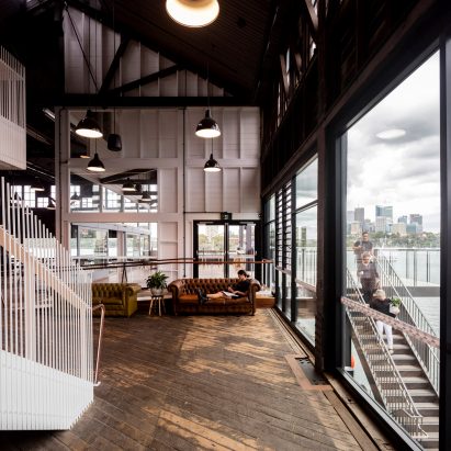Wharf building for the Sydney Theatre Company by Hassell