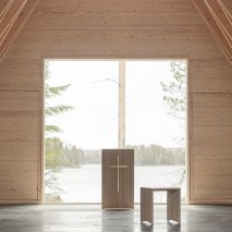 Chapel at Tervajärvi campground in Finland by NOAN