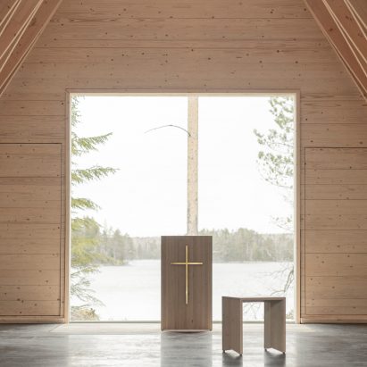 Chapel at Tervajärvi campground in Finland by NOAN
