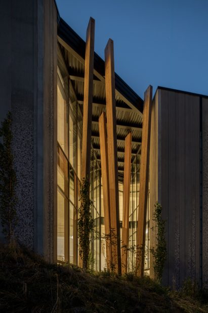 The museum by night