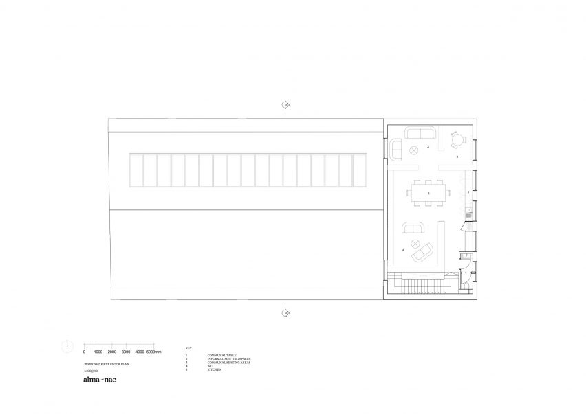 The first floor plan of The Axis by Alma-nac