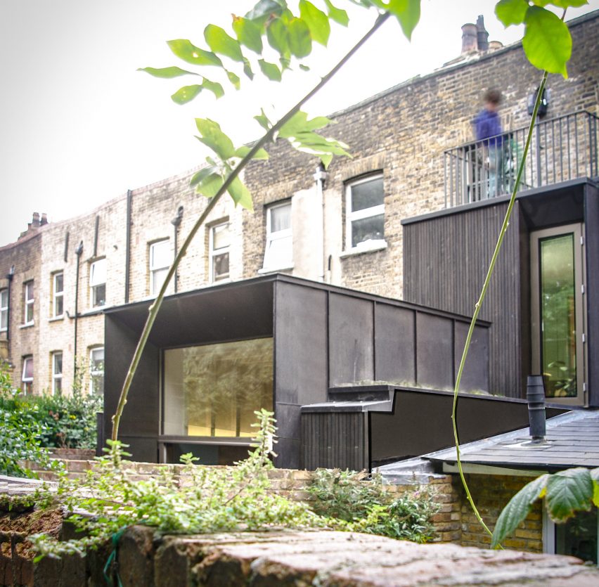 Jewellery Box extension to London home by Micheal Collins Architects