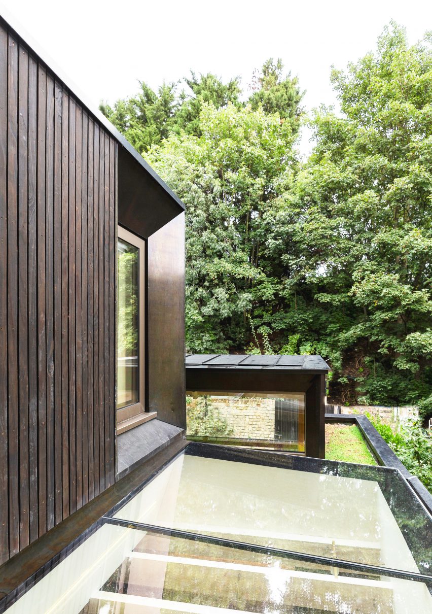Jewellery Box extension to London home by Micheal Collins Architects