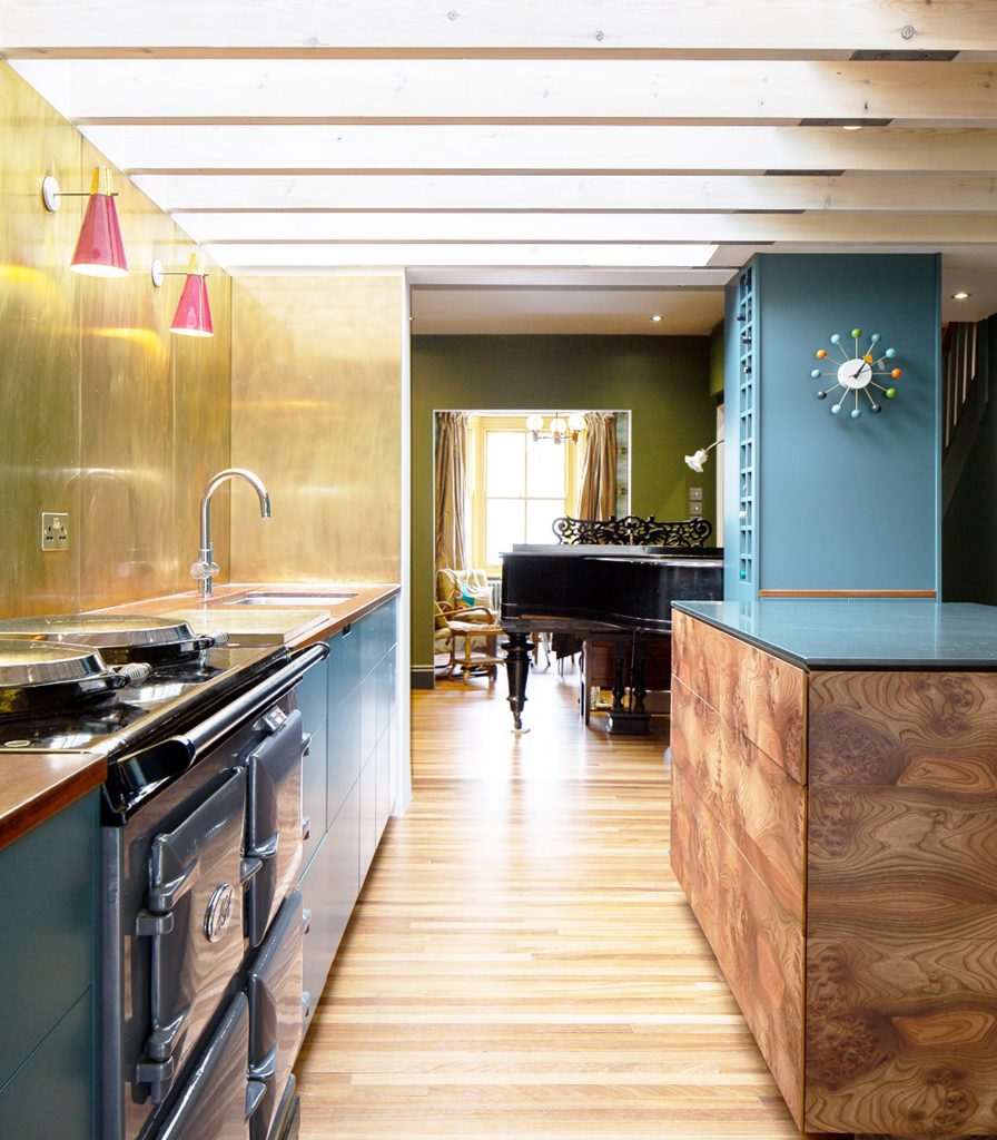 Jewellery Box extension to London home by Micheal Collins Architects