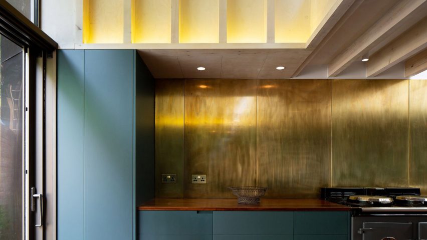Jewellery Box extension to London home by Micheal Collins Architects