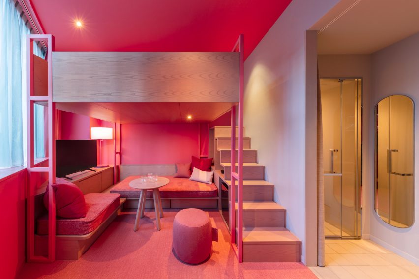 Toggle Hotel in Suidobashi, Tokyo, by Klein Dytham Architecture