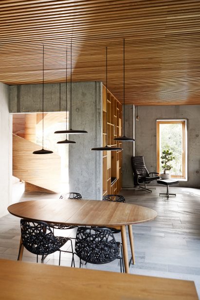 Living room in Tommy Rand house in Denmark