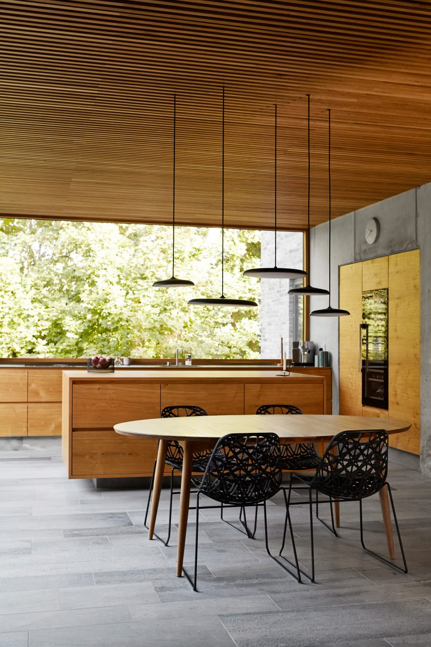 Kitchen in Tommy Rand house in Denmark
