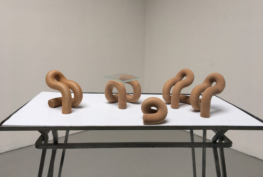 Small-scale models used by Thorose for his sketches