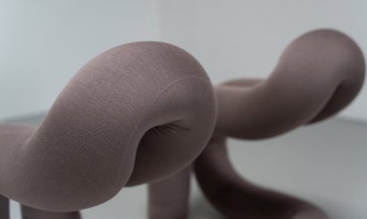 A close-up of the fabric's subtle sheen