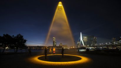 Urban Sun installation by Daan Roosegaarde
