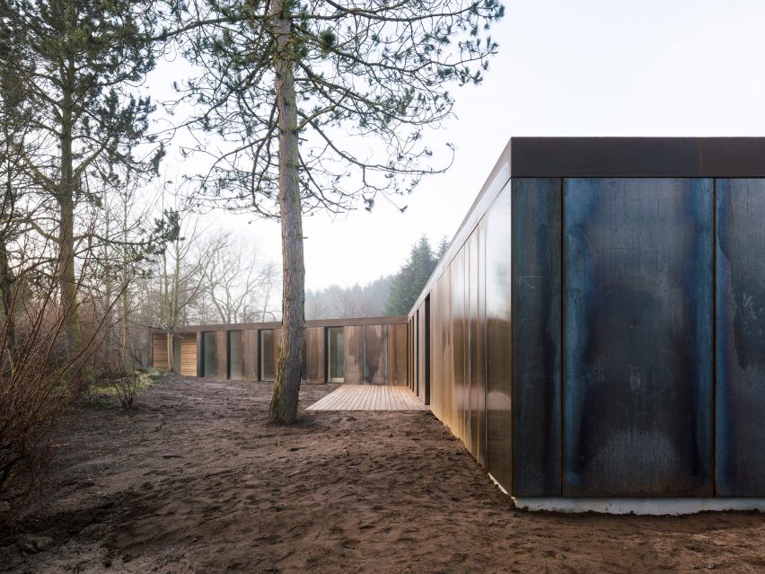 Steel-clad family home
