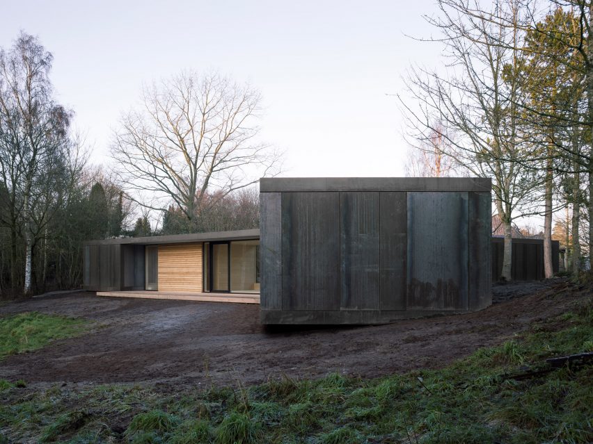 Weathering steel panels