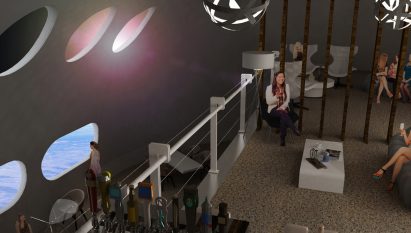 Bar in space