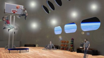 Gym in space