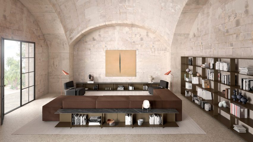 Wing shelving by Mario Ruiz for Systemtronic