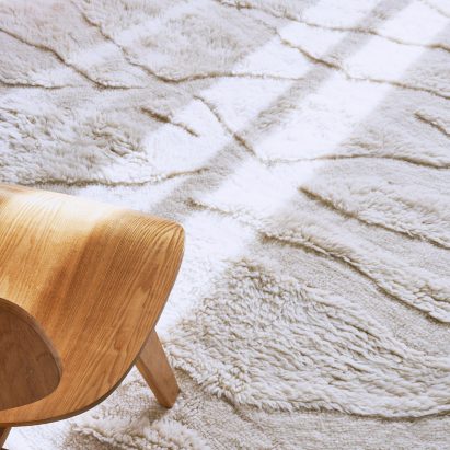 Woolable Enkang rug by Lorena Canals in a living room
