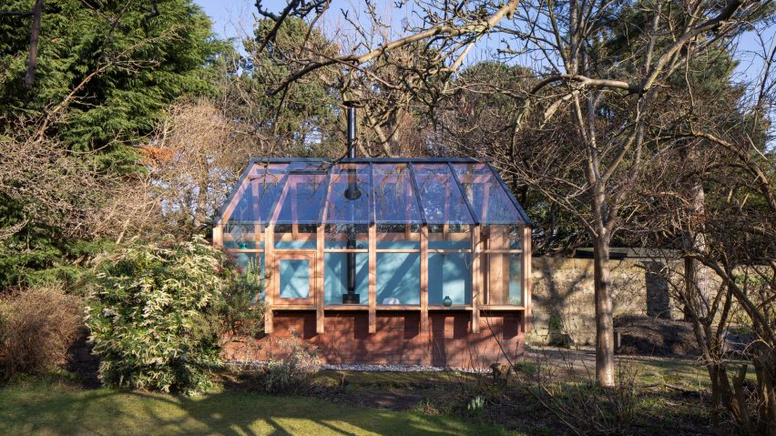 WT Architecture writer's studio glasshouse Edinburgh