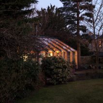 WT Architecture writer's studio glasshouse Edinburgh
