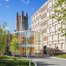 Glass pavilion at Yale
