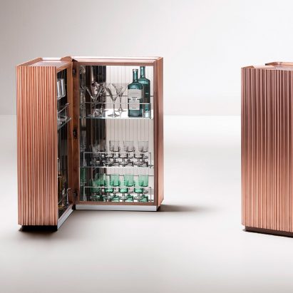 Barista mobile bar by Adriano Design for De Castelli