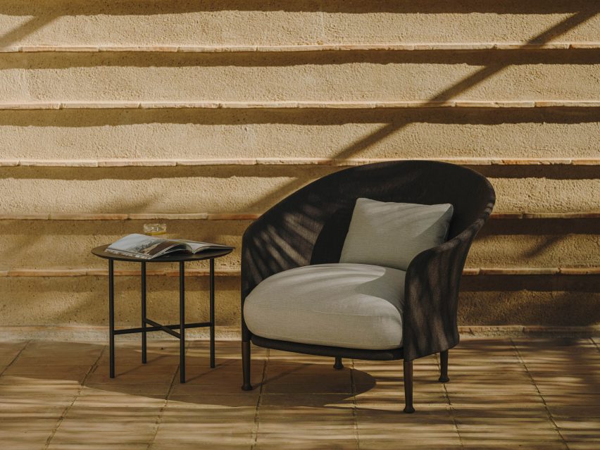 Liz armchair by Ludovica Serafini and Roberto Palomba for Expormim
