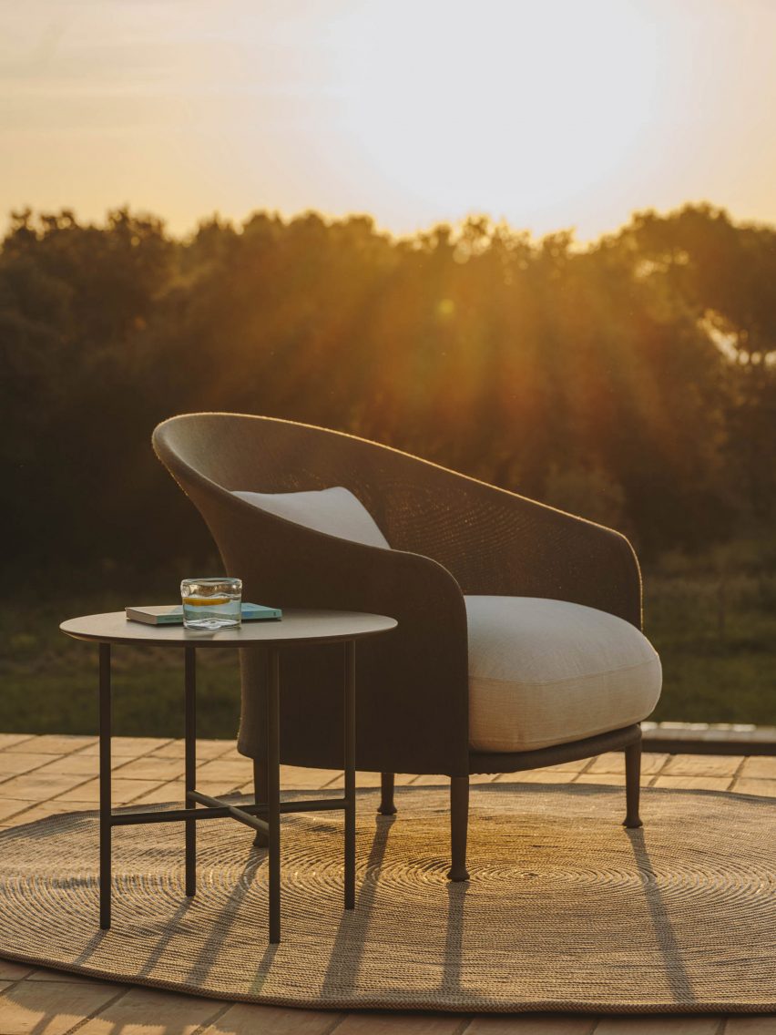 Liz armchair by Ludovica Serafini and Roberto Palomba for Expormim