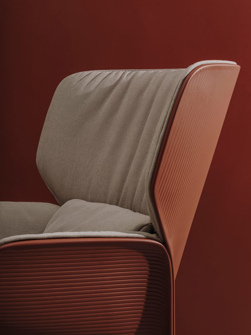 Nuez Lounge BIO by Patricia Urquiola for Andreu World close-up