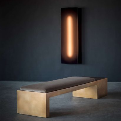 Offset Cube bench by Videre Licet via Twentieth gallery