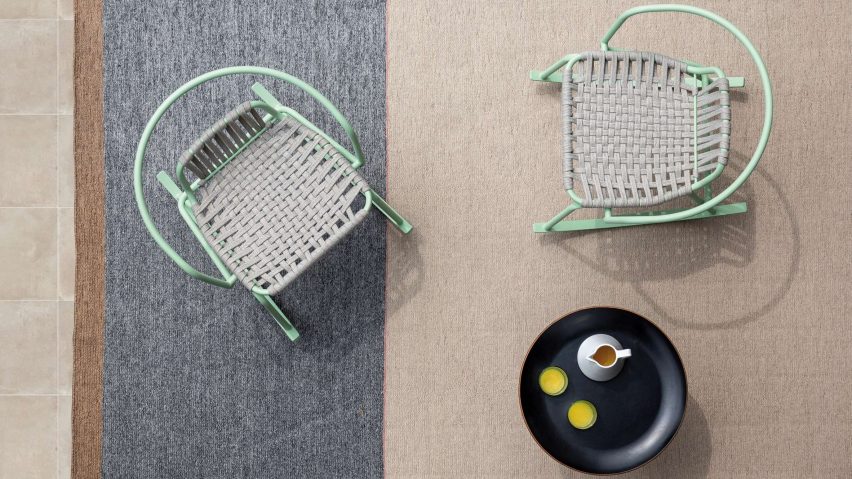 Ponza outdoor rug by Paolo Zani for Warli