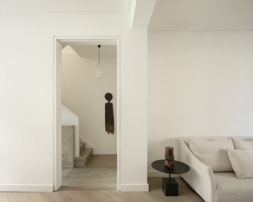 Pared-back interiors of AC Residence