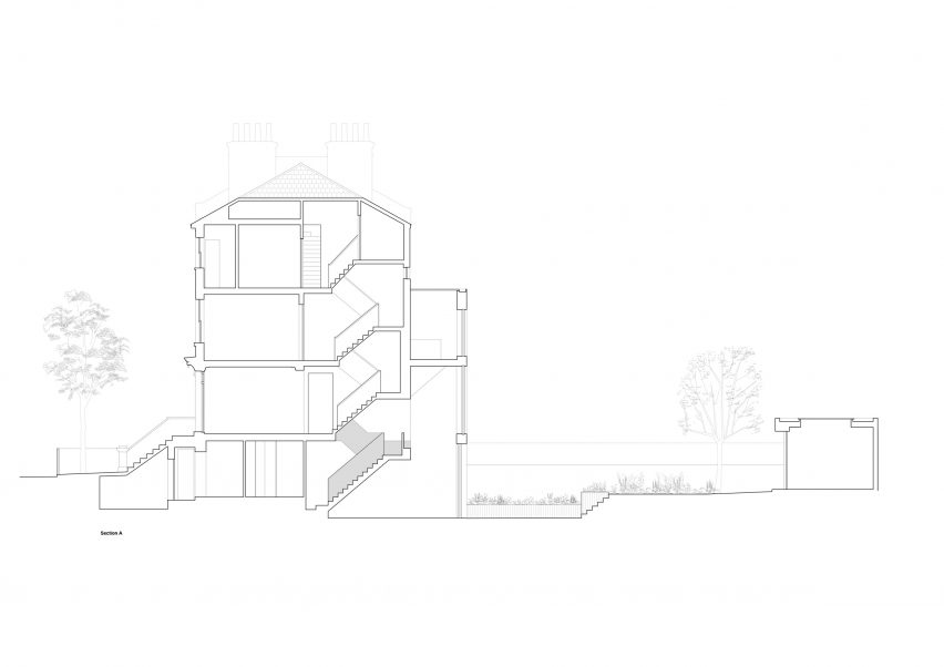 Section of AC Residence