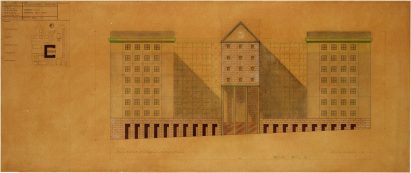 Public buildings in Perugia by Aldo Rossi